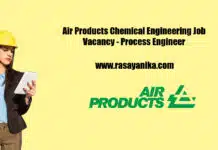 Air Products Chemical Engineering Job Vacancy – Process Engineer Air Products Chemical Engineering Job Vacancy - Process Engineer
