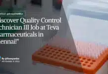 QC Technician Job at Teva Pharmaceuticals – BSc & MSc Chemistry Apply Online "Discover Quality Control Technician III Job at Teva Pharmaceuticals in Chennai!"