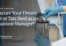Tata Steel Chemistry & Chemical Engg Job Openings – Apply Online "Secure Your Dream Job at Tata Steel as an Assistant Manager!"