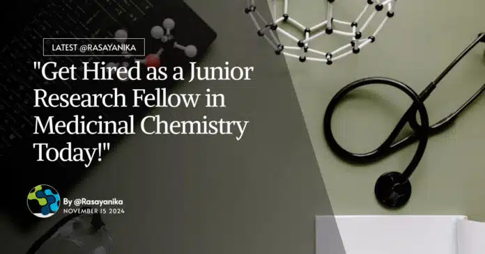 NIPER JRF Job For Pharmaceutical Sciences & Chemistry - Attend Walk-In NIPER JRF Job For Pharmaceutical Sciences & Chemistry - Attend Walk-In
