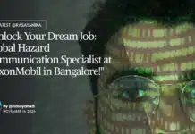 Global Hazard Communication Specialist at ExxonMobil – Chemistry & Pharmacology Apply Online "Unlock Your Dream Job: Global Hazard Communication Specialist at ExxonMobil in Bangalore!"