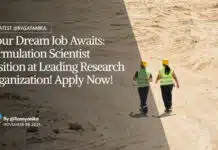 Syngene Formulation Scientist Position for MPharma! Apply Now! "Your Dream Job Awaits: Formulation Scientist Position at Leading Research Organization! Apply Now!