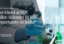 H.B. Fuller Scientist Job Opportunity – Chemistry & Chemical Engg Apply Online "Get Hired at H.B. Fuller: Scientist III Job Opportunity in India!"
