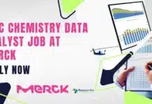 MSc Chemistry Data Analyst Job at Merck! Apply Now Merck Data Analyst Job Openings