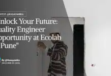 Quality Engineer Opportunity at Ecolab – BSc Chemistry Apply Online Ecolab BSc Chemistry Quality Engineer Jobs - Apply Online