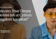 MSc Chemistry Scientist Job at Cytiva – Apply Online "Uncover Your Dream Scientist Job at Cytiva's Bangalore Location!"
