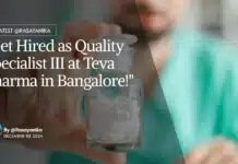 Pharma Quality Specialist Role at Teva Pharma – Apply Now Pharma Quality Specialist Role at Teva Pharma - Apply Now