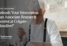 Associate Research Scientist at Colgate-Palmolive! Chemical Engg & Chem Apply Online Associate Research Scientist at Colgate-Palmolive! Chemical Engg & Chem Apply Online