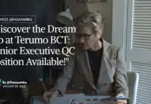 Terumo BCT: Senior Executive QC Position Available For Pharma & Chemistry, Apply Online "Discover the Dream Job at Terumo BCT: Senior Executive QC Position Available!"