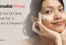 Minimalist Hiring QA Executive – Apply & Work In Leading Skincare Brand Minimalist Hiring QA Executive