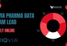 IQVIA Pharma Data Team Lead, Apply Online IQVIA Pharma Data Team Lead