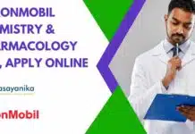 ExxonMobil Chemistry & Pharmacology Job, Apply Online ExxonMobil Chemistry & Pharmacology Job