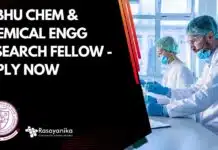 IIT BHU Chem & Chemical Engg Research Fellow – Apply Now IIT BHU Chem & Chemical Engg Research Fellow