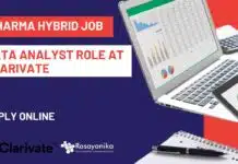 Hybrid Pharma Jobs at Clarivate – Apply For Healthcare Research & Data Analyst Role Hybrid Pharma Jobs at Clarivate - Apply For Healthcare Research & Data Analyst Role