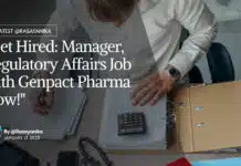 Regulatory Affairs Job at Genpact Pharma – Pharm D Apply Online "Get Hired: Manager, Regulatory Affairs Job with Genpact Pharma Now!"
