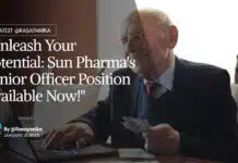 Pharma Officer Jobs at Sun Pharma, Apply Online "Unleash Your Potential: Sun Pharma's Senior Officer Position Available Now!"
