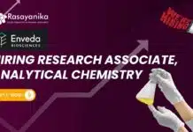 Enveda: Hiring Research Associate, Analytical Chemistry- Apply Now Enveda: Hiring Research Associate, Analytical Chemistry- Apply Now