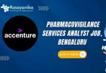 Join Accenture As a Pharmacovigilance Services Analyst, Bengaluru- Apply Now Join Accenture As a Pharmacovigilance Services Analyst, Bengaluru