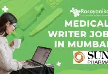 Hiring Now: Medical Writer at Sun Pharma Laboratories Ltd – Apply Today! Medical Writer Job in Mumbai Sun Pharma Laboratories Ltd