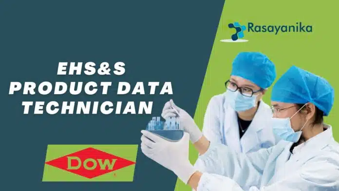 Senior Officer Quality Control MSc Chemistry Jobs Get Hired at Dow: Product Data Technician Role For MSc Chemistry