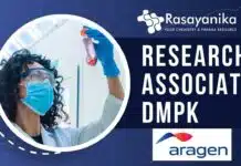 Aragen Life Sciences Hiring: Research Associate For Pharma – Apply Now!! Aragen Life Sciences Hiring Research Associate - DMPK Apply Now