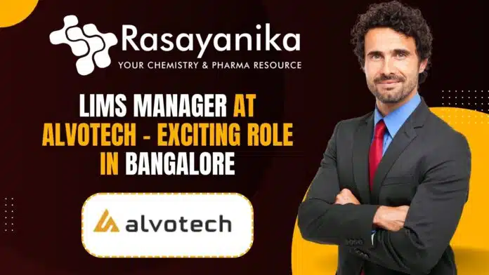 Alvotech Chemistry Manager Job Opening - Apply Now Alvotech Chemistry Manager Job Opening - Apply Now