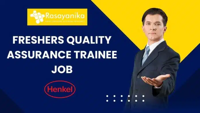 Freshers Quality Assurance Trainee Job Freshers Quality Assurance Trainee Job