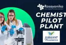 Jubilant Pharmova Hiring: Chemist – Pilot Plant (API Industry) – Apply Now! Jubilant Pharmova Chemist Job 2025 Apply for Pilot Plant Role