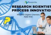PI Industries: Research Scientist – Process Innovation – MSc/PhD Organic Chemistry Apply Now PI Industries Research Scientist - Process Innovation - MScPhD Organic Chemistry Apply Now