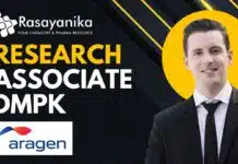 Job Opportunity: Research Associate – DMPK | Aragen Life Sciences Hiring Now Research Associate - DMPK HPLC & LCMS Expert Bangalore