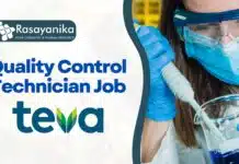 Unveil Exclusive Teva Pharmaceuticals Job Opportunity with Top-Quality Control Role! Quality Control Technician Job at Teva Pharmaceuticals. Apply Now!