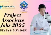 CSIR-CSMCRI Hiring Project Associates, Chemistry Candidates Apply by 14 May 2025! CSIR CSMCRI Project Associate Jobs 2025 Apply by 14 May