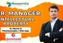 Exciting IP Leadership Role at Glenmark Pharmaceuticals – Apply Now! Glenmark Hiring Sr. IP Manager in Mumbai – Apply Today!