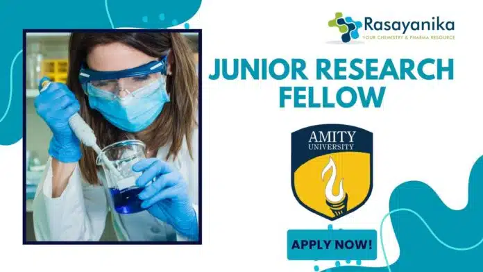 JRF Position at Amity University Noida JRF Position at Amity University Noida |