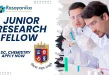 Junior Research Fellow at NFSU Gandhinagar | M.Sc. Chemistry Apply Now Junior Research Fellow at NFSU Gandhinagar | M.Sc. Chemistry Apply Now