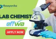 Exciting Opportunity: Lab Chemist Role at Durgapur Steel Plant Lab Chemist Job in Durgapur – Effwa Infra Hiring Now