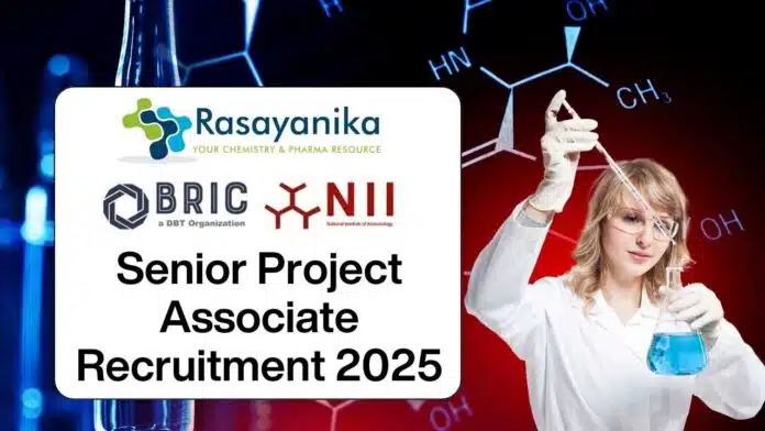 NII Senior Project Associate Recruitment 2025 Apply Now! NII Senior Project Associate Recruitment 2025 Apply Now!