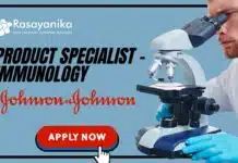 Product Specialist – Immunology Job at Johnson & Johnson | B. Sc./B.Pharm Candidates Apply Now in Hyderabad Product Specialist – Immunology Job at Johnson & Johnson | B. Sc./B.Pharm Candidates Apply Now in Hyderabad
