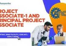 Project Associate-1 and Principal Project Associate – Central NMR Facility, CSIR-NCL- Apply now! Project Associate-1 and Principal Project Associate - Central NMR Facility, CSIR-NCL- Apply now!