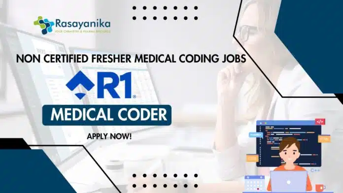 Red and Black Simple Entrepreneur YouTube Thumbnail (1) Non Certified Fresher Medical Coding Jobs