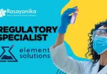 Regulatory Specialist at Element Solutions Inc | Apply Now for the Chemical Compliance Role Regulatory Specialist at Element Solutions Inc | Apply Now for the Chemical Compliance Role