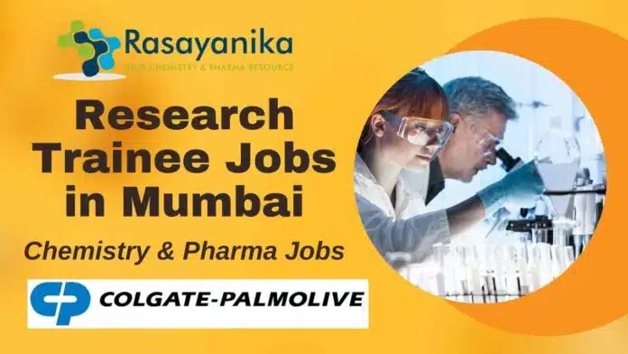 Research Trainee Jobs in Mumbai Research Trainee Jobs in Mumbai