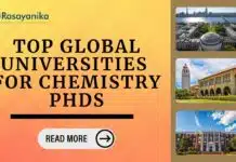Top 10 Global Universities for Chemistry PhDs: Rankings and What They Offer! Best universities for Chemistry PhD 2025