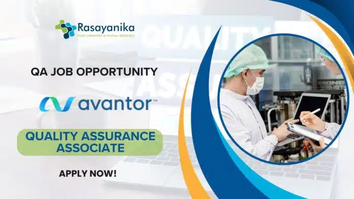 QA jobs at Avantor QA jobs at Avantor