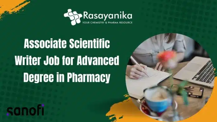 Associate Scientific Writer Associate Scientific Writer