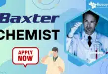 Chemist Job Vacancy at Baxter, Apply Online! Chemist job vacancy at Baxter, Apply online!