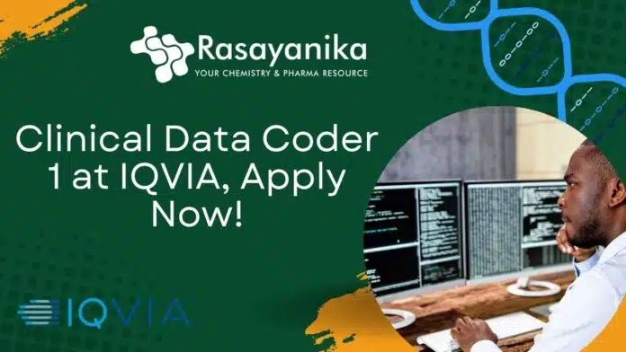 Clinical Data Coder 1 at IQVIA Clinical Data Coder 1 at IQVIA