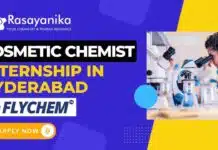 Join Flychem as a Cosmetic Chemist Intern in Hyderabad – Apply Online Today! Cosmetic Chemist Internship in Hyderabad – Apply at Flychem (2) (1)