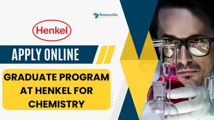Graduate Program at Henkel Graduate Program at Henkel