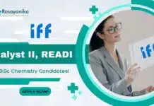 IFF Analyst Job for BSc Chemistry Candidates – Apply Now! Analyst II, READI at IFF